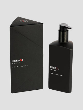 Condicionador capilar de óleo de argão com aroma a canela, baunilha e tabaco da Berani - 1