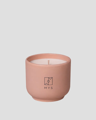 Vela de soja com aroma de rebuçado de hortelã-pimenta num recipiente de cerâmica Mys - 2