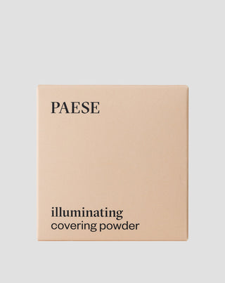 Pó facial compacto opaco iluminador cor 1C bege quente Paese iluminador - 2