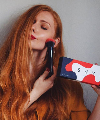 N.º 11 Say Makeup pincel para pó solto sem pó - 2