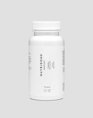 Chaga para a imunidade, funcionamento do sistema digestivo e nervoso suplemento alimentar Nutridome 60 unidades_1