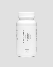 Alho negro para suporte ao metabolismo e função hepática suplemento alimentar Nutridome 60 unidades.