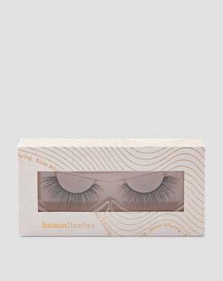 Pestanas artificiais 2d numa tira para utilização múltipla Sooo Alluring Bamm!Lashes - 1