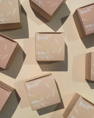 Pó de arroz solto fixador e matificante cor 20 natural Hi Rice Paese - 4