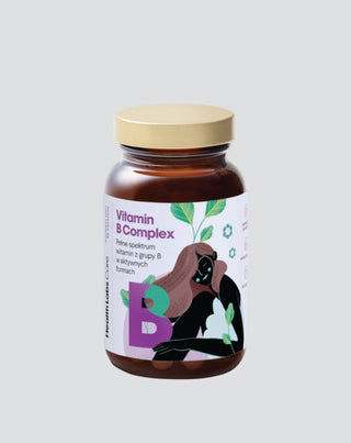 Complexo de vitaminas B sem glúten e sem lactose Health Labs Care 60 cápsulas - 1