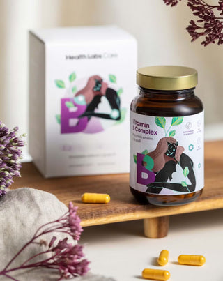 Complexo de vitaminas B sem glúten e sem lactose Health Labs Care 60 cápsulas - 2