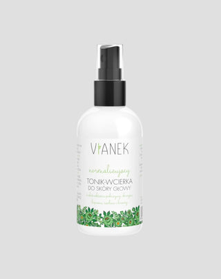 Tónico para o couro cabeludo à base de plantas Vianek para o fortalecimento e o crescimento do cabelo - 1