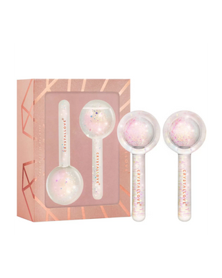 Globos de gelo Cryolift Bolas de vidro para massagem facial de crioterapia Crystallove - 1