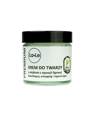 Creme de rosto com óleo de figo da Índia dedicado à pele seca, cansada e madura La-Le - 1