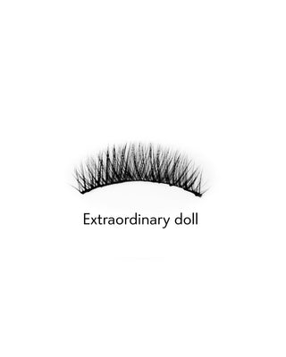 Pestanas artificiais numa tira 2d para utilização repetida efeito natural Extraordinary Doll Bamm!Lashes - 2