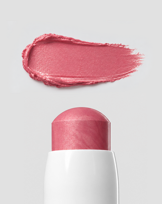 Conjunto de maquilhagem e contorno para o rosto: bronzer, blush e iluminador em stick, Nutridome