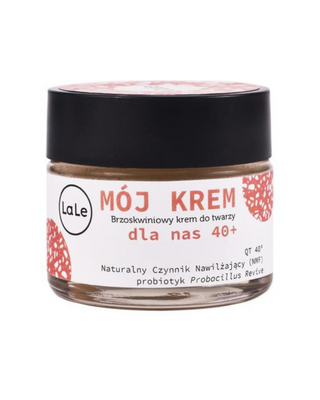 Creme hidratante de pêssego para o rosto My Probiotic Cream 40+ La-Le - 1