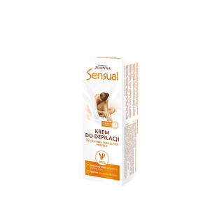 Creme depilatório para zonas delicadas e sensíveis com leite de aveia Sensual Joanna - 1