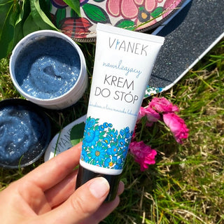 Creme hidratante para os pés com dente-de-leão para peles ásperas e secas Vianek - 2