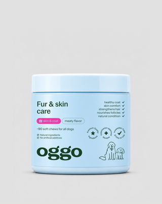 Suplemento para o pelo e a pele do cão Fur & Skin Oggo 180 g - 1