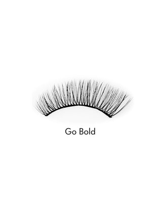 Pestanas artificiais em tira 2d para utilização múltipla muito macias Go Bold Bamm!Lashes - 2