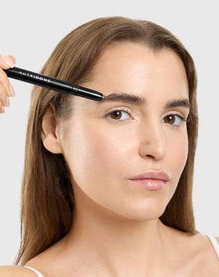 Cera castanha para sobrancelhas com óleo de rícino com efeito de laminação Nutridome - 2