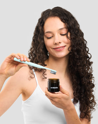 Pó branqueador de dentes com carvão de coco Smilebite - 6