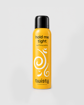 Spray fixador para caracóis que realça a ondulação sem pesar Twisty