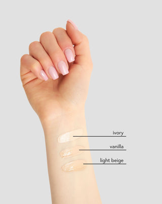 BB cream hidratante spf 50 com ácido hialurónico e vitamina C 03 Bege claro Nutridome - 3