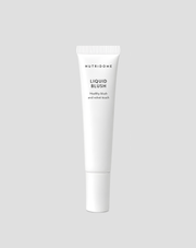 Blush líquido para as maçãs do rosto com efeito de rubor natural Nutridome