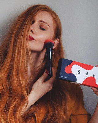 N.º 11 Say Makeup pincel para pó solto sem pó - 2