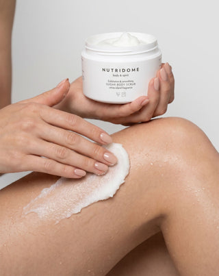 Esfoliante corporal de açúcar para suavizar a pele Nutridome 250 g - 3
