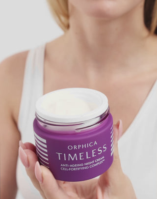 Creme de noite hidratante com Centella Asiática para peles com mais de 40 anos Orphica Clinic intemporal - 5
