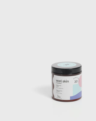Colagénio de peixe 5000 mg em pó para uma pele bonita, cabelo, unhas e articulações saudáveis com glucosamina e vitamina C Mel Skin - 6