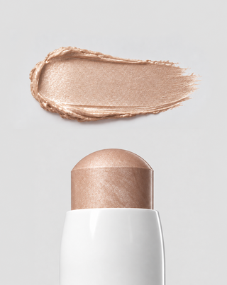 Conjunto de maquilhagem e contorno para o rosto: bronzer, blush e iluminador em stick, Nutridome