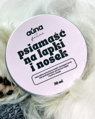 Auna For Fauna pomada natural para proteção das patas e do nariz seco do cão 30 ml - 2