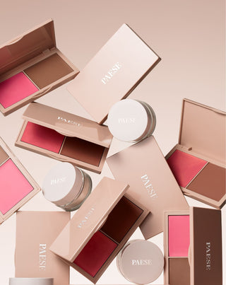 Paleta de contorno para o rosto em creme Beijar as minhas bochechas quentes Paese - 4