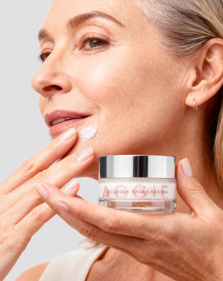 Creme para a pele madura com colagénio, ácido hialurónico e vitamina E para mulheres com mais de 50 anos Aggie - 2