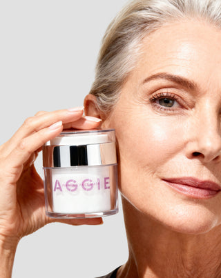 Máscara facial com efeito lifting, óleo de macadâmia e vitamina E para pele 50+ Aggie - 2