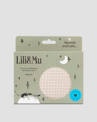 Revestimento térmico com caroço de cereja para crianças e adultos 100% algodão Lili&amp;Mu