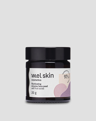 Mel Esfoliante facial enzimático abrilhantador da pele com ácidos de frutos - 1