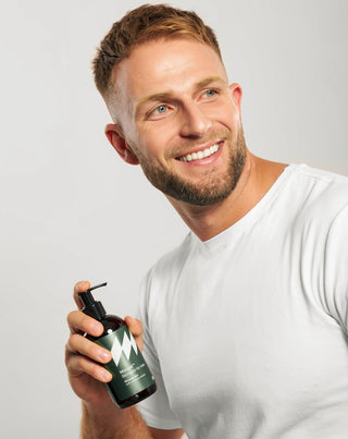 Gel de duche para homem com aloé vera, aroma de sândalo Monolith - 3