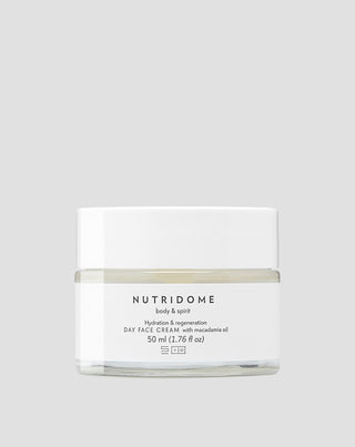 Creme de dia hidratante antirrugas com óleo de macadâmia Nutridome - 1