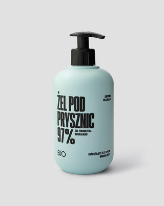 Gel de duche vegan refrescante com extrato de pepino e fragrância de brisa do mar da Bjo - 1