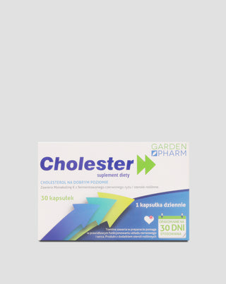 Cholester GardenPharm cápsulas de apoio ao colesterol 30 cápsulas - 1