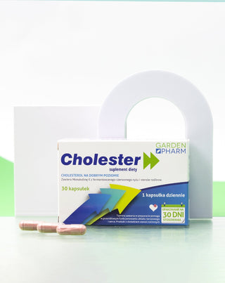 Cholester GardenPharm cápsulas de apoio ao colesterol 30 cápsulas