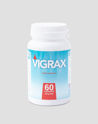 Comprimidos para a ereção e a potência com ingredientes naturais Vigrax 60 cápsulas - 1