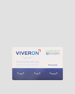 Cápsulas para a libido e a potência com ginseng e maça Viveron GardenPharm 30 cápsulas - 1