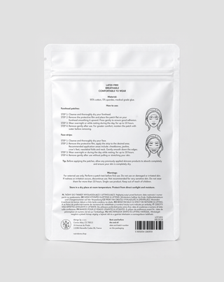 Fitas para o rosto alisadoras e de lifting 75 unidades Nutridome