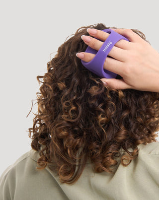 Massajador do couro cabeludo em silicone macio e retorcido para estimular a microcirculação - 4