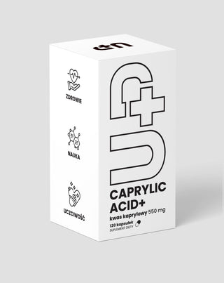 UP Ácido caprílico+ suplemento para apoiar o conforto digestivo e a saúde intestinal UP Health Pharma 120 cápsulas - 1