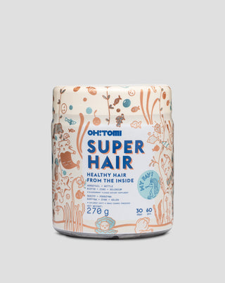 Géis capilares para acelerar o crescimento e melhorar o estado do Super Hair Oh!Tomi 60 pcs. - 1