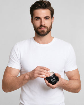 Pomada para estilizar cabelo para modelar e fixar penteados para homens Monolit 55 g - 2