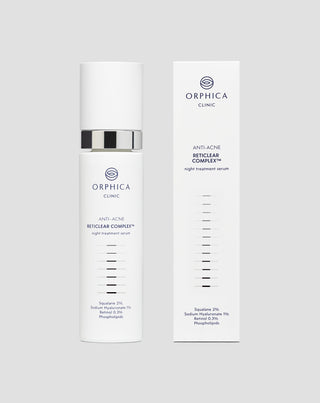 Sérum noturno que apoia a regeneração da pele acneica Anti-Acne Orphica Clinic 50 ml