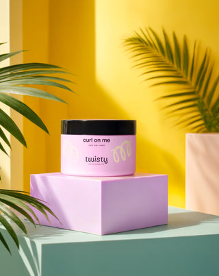 Creme para caracóis ativador natural de caracóis para cabelos encaracolados e frisados Twisty - 5